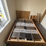 Double Bed Frame with Storage Drawers and Side Shelf Image 4