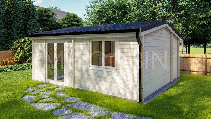 Log Cabin/ Log Home - One Bed Type A 5.9m x 5m - MyCabin.ie