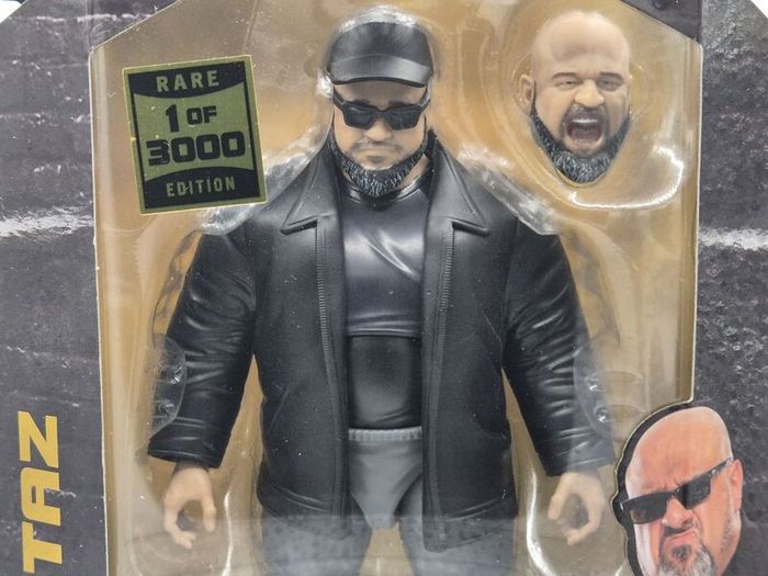 AEW Unrivaled Taz Figure (Rare 1 of 3000) Wrestling Figure