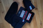 Hunter black fleece welly socks