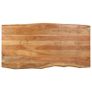 Dining Table 180x90x76 cm Solid Acacia Wood Image 2