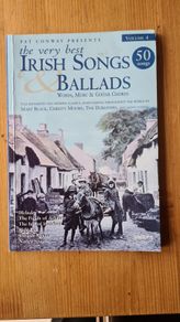 The Very Best Irish Songs Ballads With Words, Music, & Guitar Chords. In Good Condition.