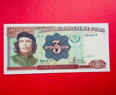 Cuba 3 Pesos. 1995 Che Guevara  SCARCE ( Uncirculated )