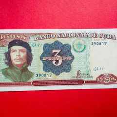 Cuba 3 Pesos. 1995 Che Guevara  SCARCE ( Uncirculated )