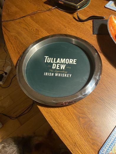 Tullamore Dew serving tray