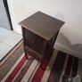 Antique oak sewing cabinet 1920s Image 10