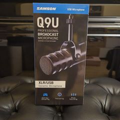 Brand New, Unopened Samson Q9U XLR/USB Dynamic Broadcast Microphone