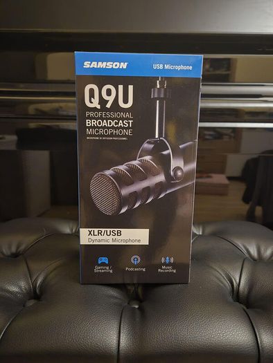 Brand New, Unopened Samson Q9U XLR/USB Dynamic Broadcast Microphone