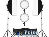 45122 45W Dimmable LED Softbox Lighting Continuous Soft Box Light Stand Kit