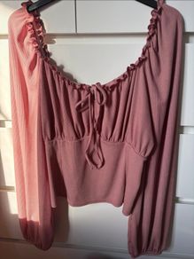 New look size 18 off the shoulder top