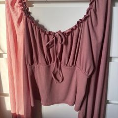 New look size 18 off the shoulder top