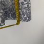 Pair of Blue and White Patterned Curtains Image 4