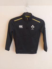 ireland rugby halfzip jumper