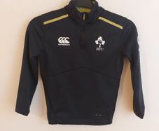 ireland rugby halfzip jumper