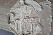 Zara beige satin blouse M