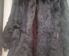 Real vintage ladies coney fur jacket (post incl)