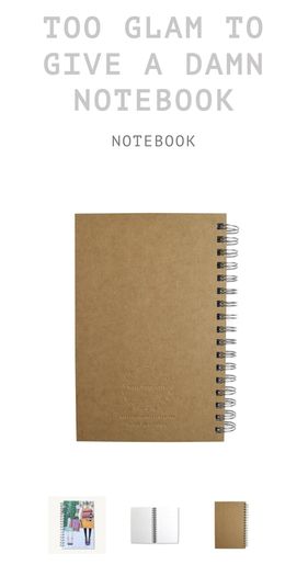 Verrier handcrafted notebook