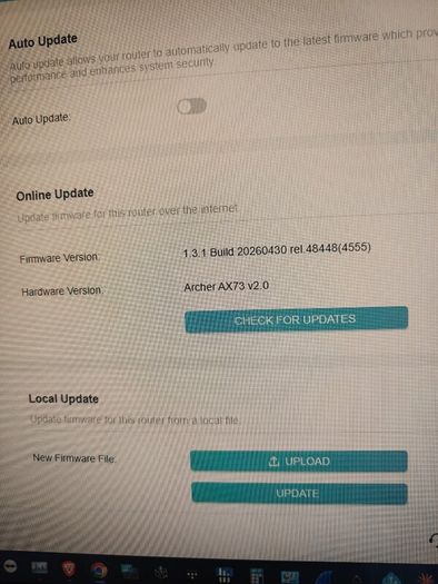 Tp-Link Archer AX73 AX5400 Dual-Band Gigabit Wi-Fi 6 Router