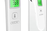 Thermometer Non Contact Fever Thermometer 1S Accurate Measurement Thermometer for Baby Adult Home School Office with Tricolor LCD Display and Fever Alarm (FREE POSTAGE)
