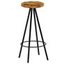 Bar Chairs 2 pcs Solid Mango Wood Image 2