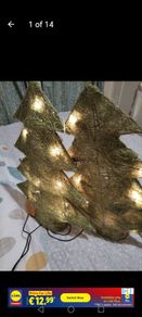 2 plugin Christmas tree decorations