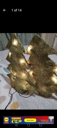 2 plugin Christmas tree decorations