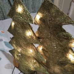 2 plugin Christmas tree decorations