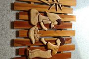 wood decor wall hanging