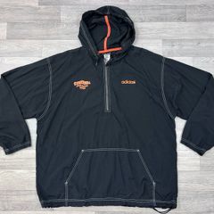 Rare Vintage 90s Adidas Streetball Half Zip Jacket Mens XXL
