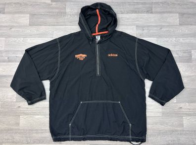 Rare Vintage 90s Adidas Streetball Half Zip Jacket Mens XXL