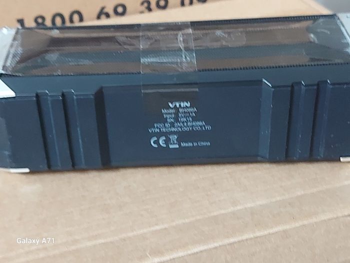 VTIN Bluetooth Speaker Model BH086A, works perfect, back cover has come loose and is cellotaped on