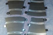 Scalextric C8234. 4x Radius 2 (22.5 degree) Track Curve (R2)