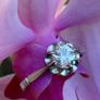 Antique Art Deco Diamond Solitaire Ring Image 4