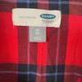 shirt red check flannel shirt size xsmall Image 7