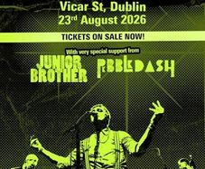 x2 Standing Tickets for Babyshambles @ Vicar St, 23/8/2026