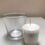 Yankee Candle Clear Glass Votive Holder Image 3