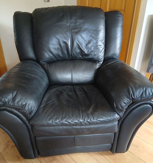 Leather reclining Armchair