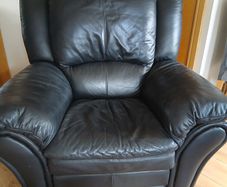 Leather reclining Armchair