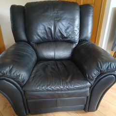 Leather reclining Armchair
