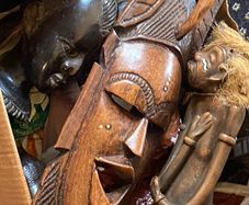 African artefacts  wooden
