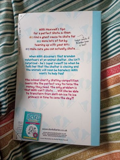 Dork diaries skating sensation by Rachel Renee russell