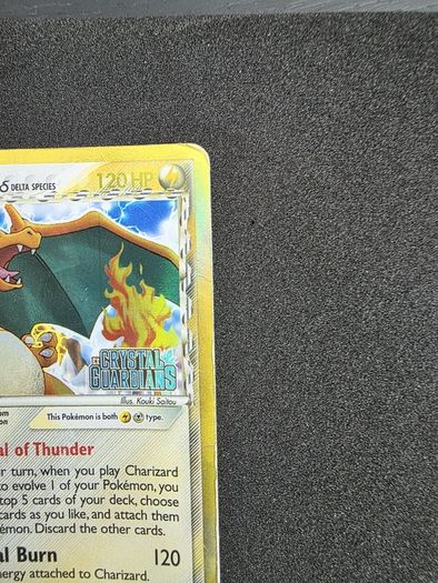 Pokemon Ex Crystal Guardians stamped Charizard