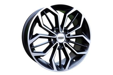 17" Ford ST Type Black Alloy Wheels Ford Peugeot Renault Volvo 5x108