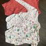 Baby girl onesie and vest bundle 9-12 months. Image 3