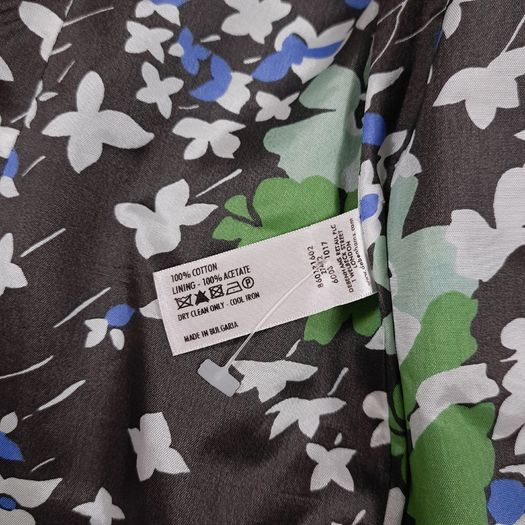 Jasper Conran Bright Green Double Breasted Pea Coat 12UK/40EU
