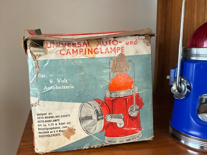 Vintage 1960's LIEZ Flasher King Lantern