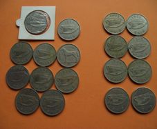 Irish Half Crown at your choice in range (1951-1967)