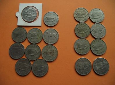Irish Half Crown at your choice in range (1951-1967)