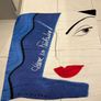 Diane Von Furstenberg - Huge Blue Colorful Silk Scarf Image 4