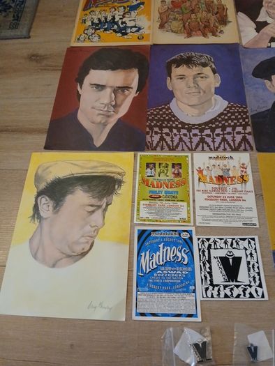 Madness Nutty Boys Ska Fan club lot